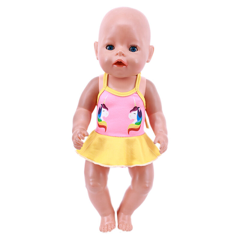 Coelho bonito Imprimir Set 10 pcs Boneca Roupas Acessórios Para 18 Polegada  American & 43Cm Reborn Baby Doll Toy Nossa Geração Meninas Presentes -  AliExpress