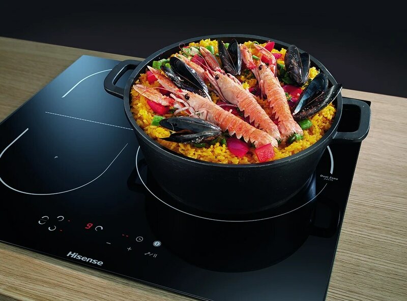 Hisense I6337C induction cooker, 3 Burners, 7100W, safety lock, Touch Control, 59 × 6 × 52 cm