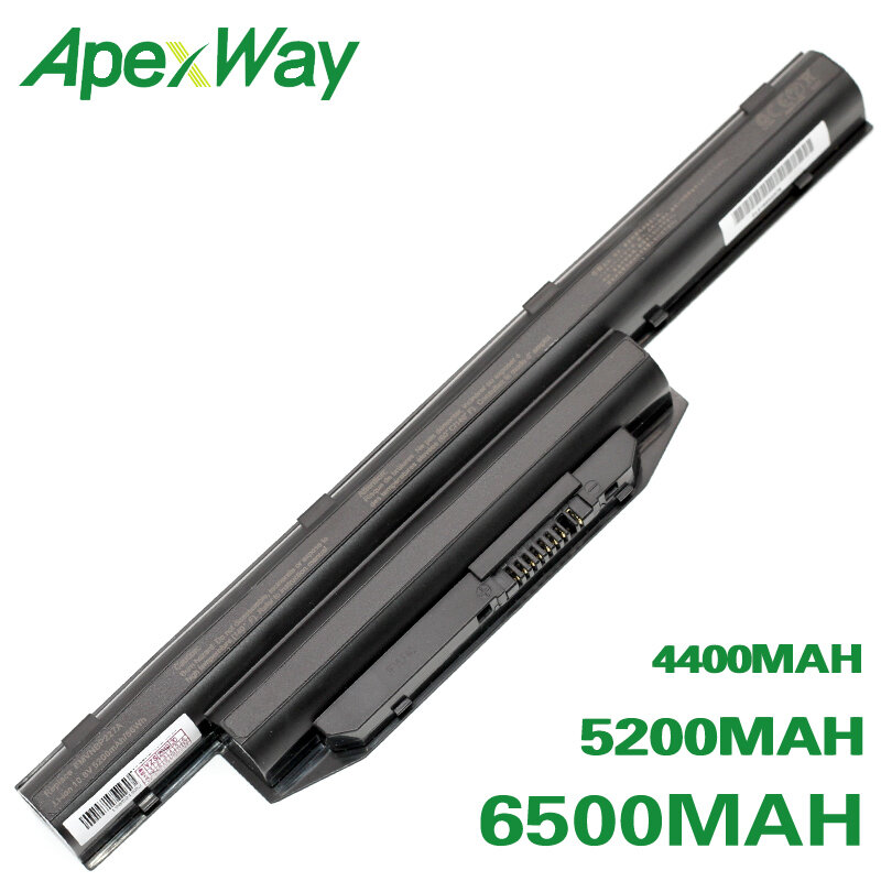 ApexWay – batterie pour ordinateur portable, 6 cellules, pour fujitsu LifeBook A544, AH564, E733, E734, E743, E744, E753, E754, S904, SH904