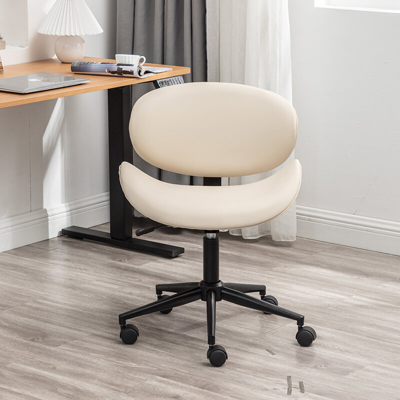 간단한 레저 패션 편안한 등받이 리프팅 회전 사무실 의자 스터디 룸 침실 거실 컴퓨터 의자