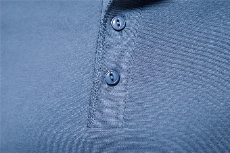 Camiseta con cuello Henry para hombre, camisa informal de manga larga de color sólido, nueva, Otoño, 100% de algodón de alta calidad