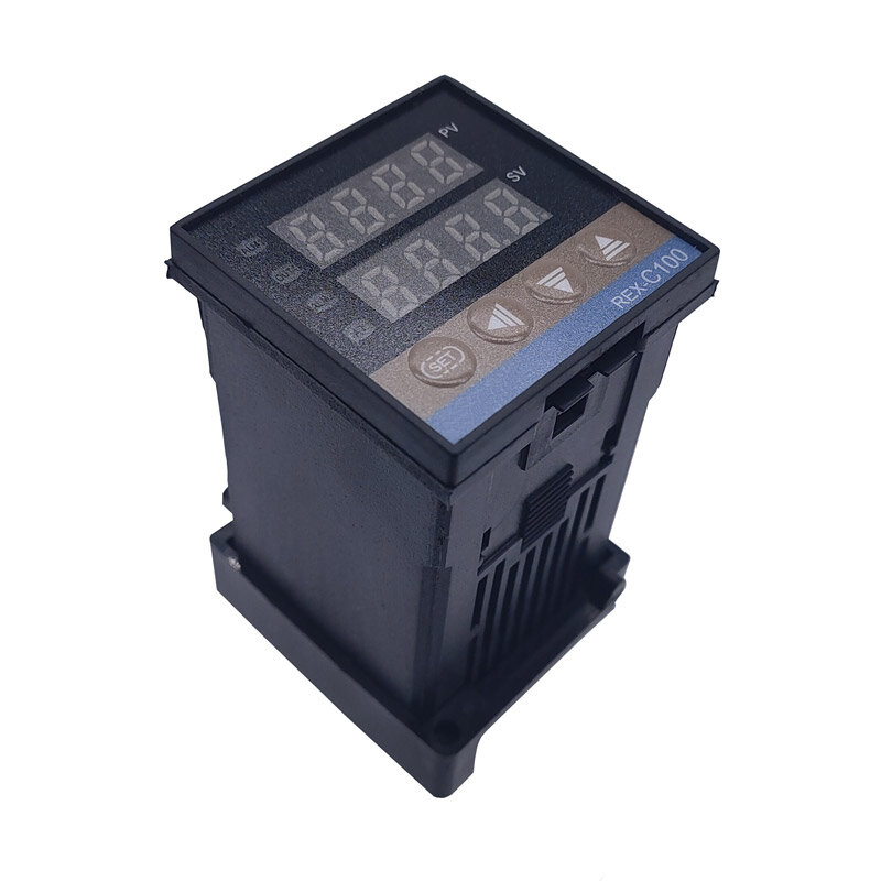 Controlador de temperatura inteligente Universal/K tipo REX C100, termostato SSR, salida de relé, REX-C100, PID, nuevo