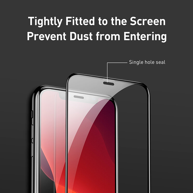 Защитное стекло Baseus 0,3 мм для iPhone 11 11Pro MAX HD, закаленное стекло, защитное стекло с полным покрытием, прозрачное HD Стекло