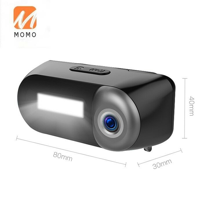 Hd108op wifi wearable cabeça câmera lanterna + função de vídeo ipx4 à prova dwaterproof água esporte ação câmera construir em 16g memória