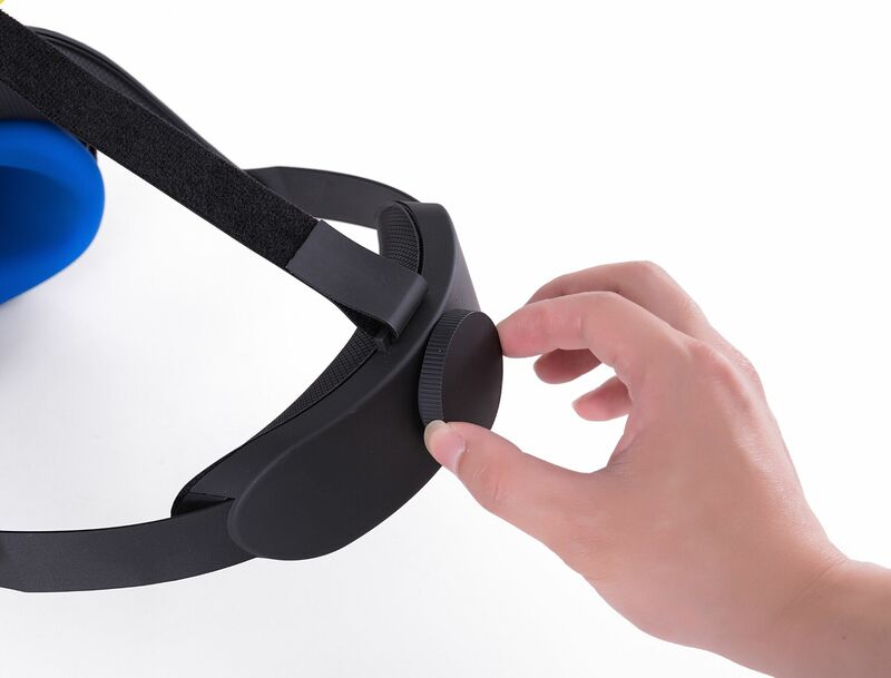 A correia de gomrvr para oculus quest resolve o equilíbrio de pressão da cara, acessórios ergonômicos ajustáveis confortáveis da realidade virtual