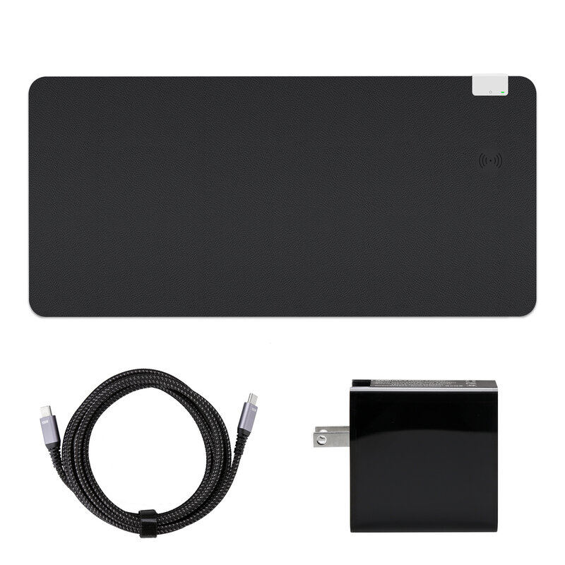 2021 Winter Neue Design Desktop Pad mit Heizung Funktion, Drahtlose Lade Schreibtisch Matte für iPhone für Huawei, große Maus Pad