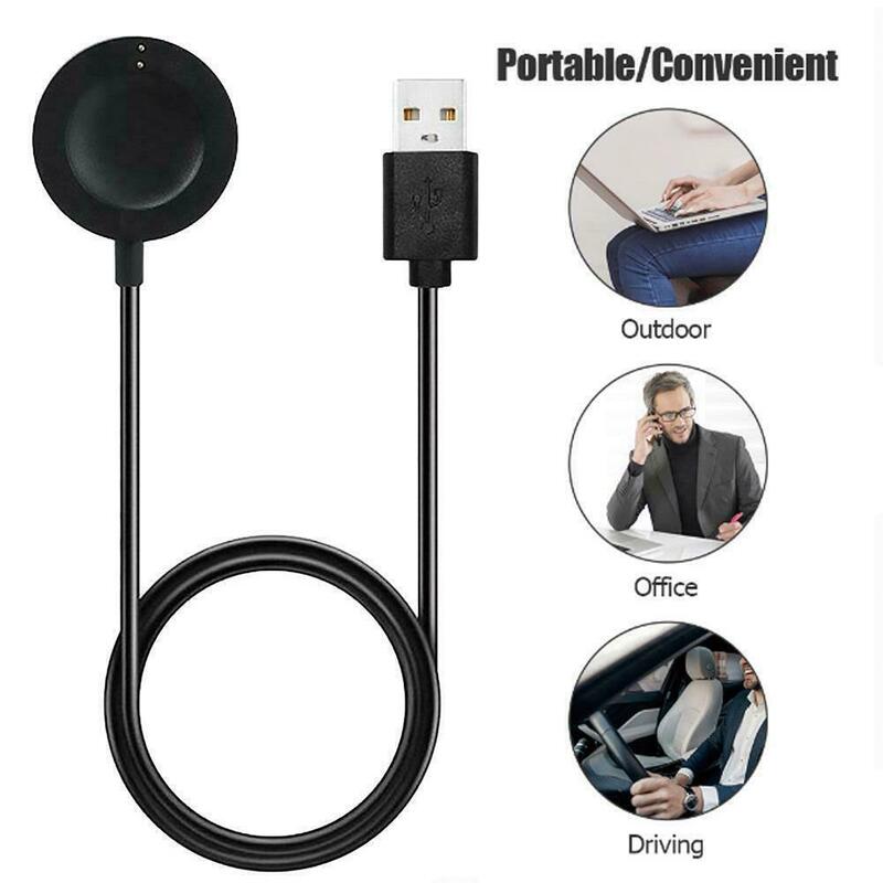 1M For Fossil Gen 4 / Gen 5  Charging Cable Watch Charging Cable Smartwatch Charger Charging Dock For Accessories