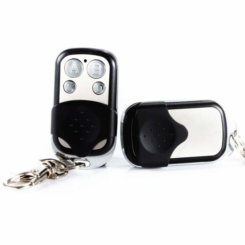 Door Remote 433MHz 4 channel remote control use all 433 MHz fixed code key chains car home and garage 1 pcs