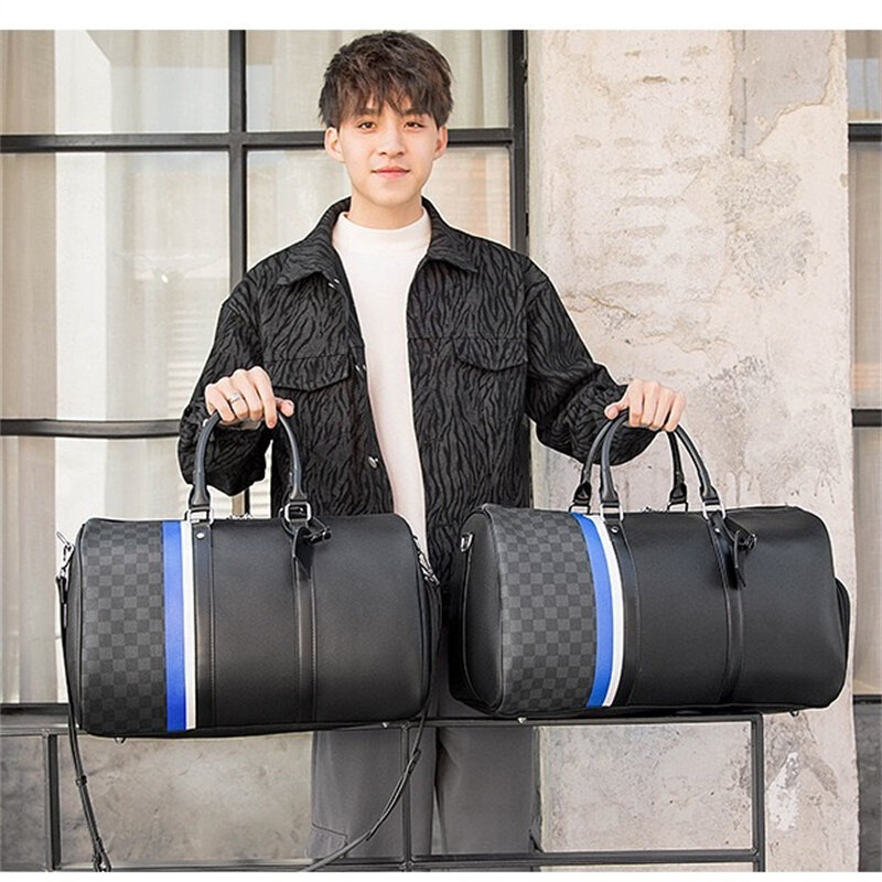 Novo saco de viagem portátil lazer saco de fitness saco de viagem de negócios de longa e curta distância grande capacidade de viagem leve saco de bagagem