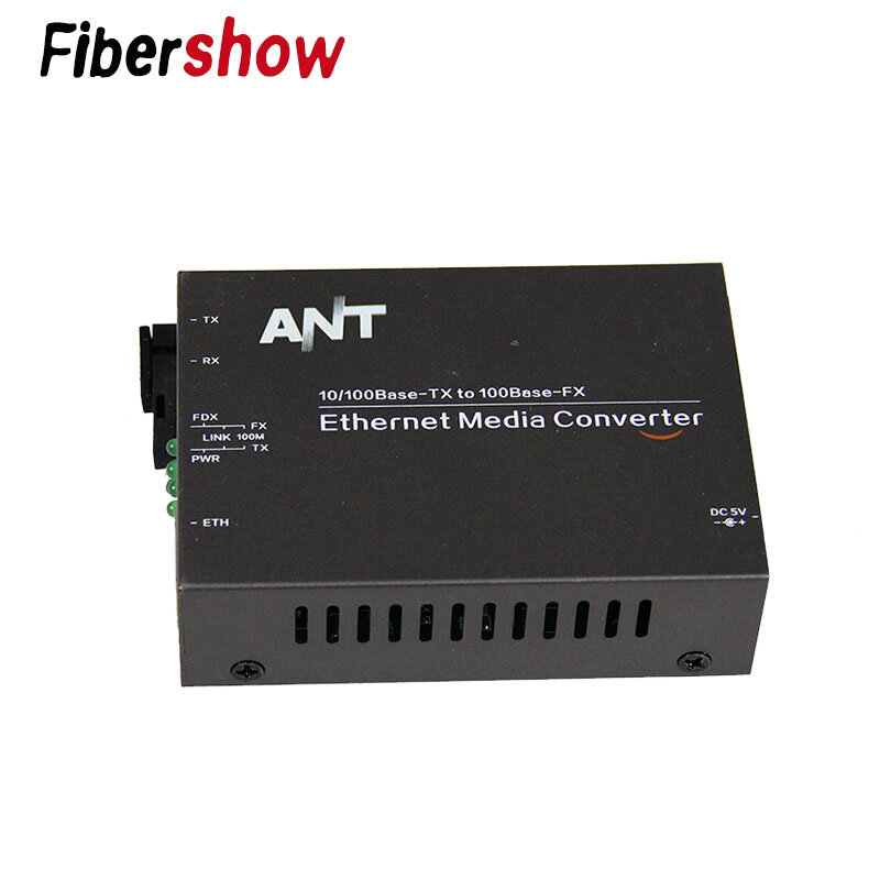 media converter fiber optical to rj45 UTP 1310/1550 fiber to ethernet switch fiber 10/100M Fibra Optica Transceiver