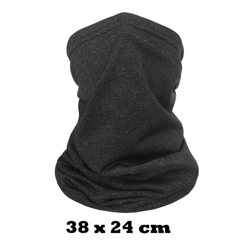 Couvre-chef sport-bandeaux tête foulard couvre-cou avec filtre de sécurité Polyester respirant lavable Bandanas soleil Uv Bandanas