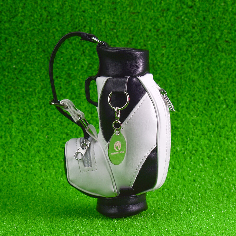 Mini Golf Stift Halter für Desktop-Dekoration Tasche Golf Geburtstag Kuchen Golf Geschenk für Golfer Coworker Fanatiker Fans Vater der tag