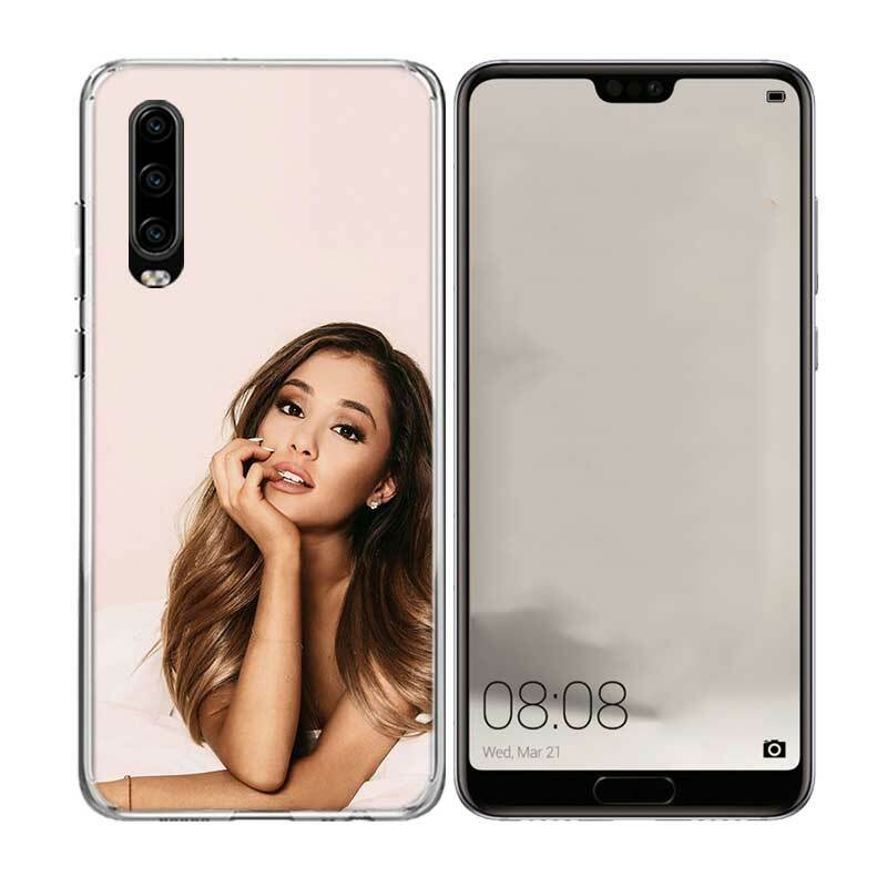 Ariana Grande AG – coque en Silicone TPU, étui de luxe pour Huawei P30 P20 Mate 20 10 Pro P10 lite P Smart Z Plus + 2019 2018