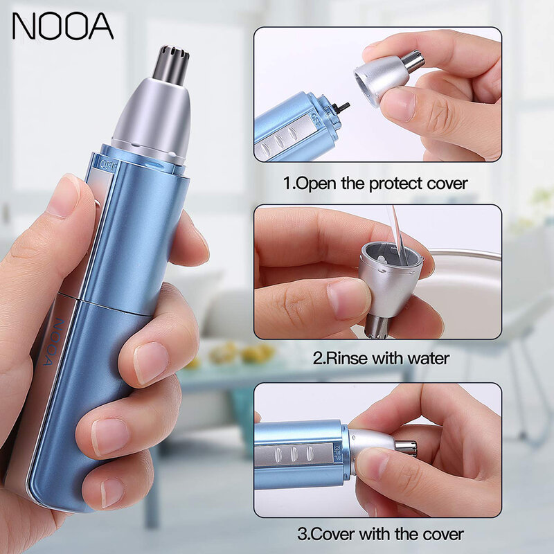 NOOA New Electric Nose Hair Trimmer For Men haircut nose sideburn eyebrow trimmer for nose and ear hair clippers