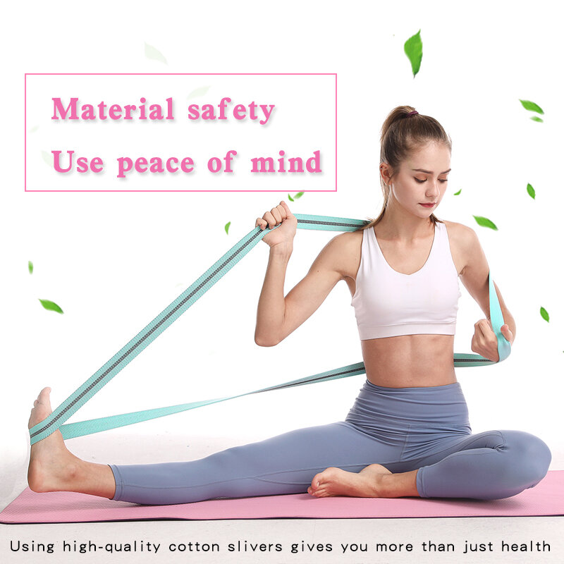 MASEDA Fitness Pilates akcesoria regulowany Sport w domu gimnastyka dla jogi Fitness opaski gumowe ćwiczenia ciała schudnąć