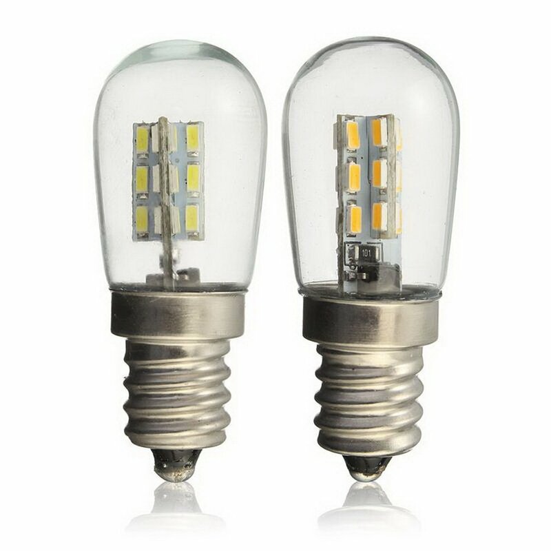 LED de alta luz LED brillante bombilla de lámpara Puro Blanco cálido iluminación para máquina de coser refrigerador