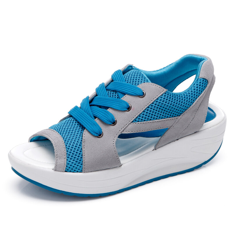 2020 الصيف احذية الجري للنساء أحذية رياضية النساء سوينغ الصنادل أحذية رياضية امرأة شبكة منصة خفيفة المدربين Zapatos دي موهير