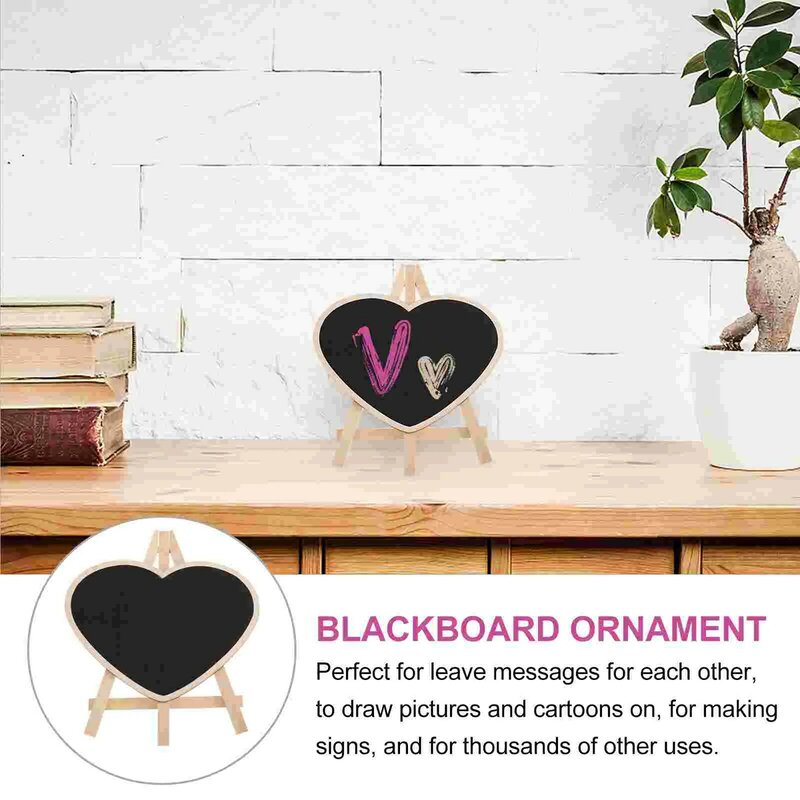 5pcs Creative Chalkboards Wedding Writing Board Memo Blackboard Home Decoration