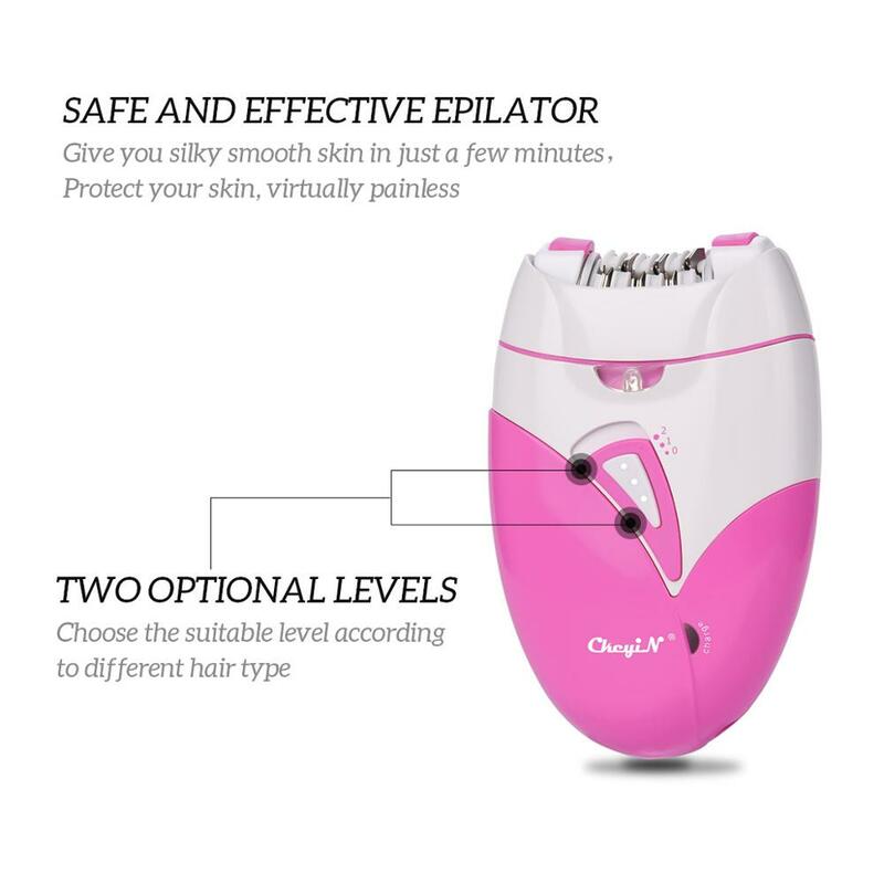 Depiladora recargable por USB para mujer, Afeitadora eléctrica para mujer, recortadora de afeitado para Bikini, depiladora corporal para piernas