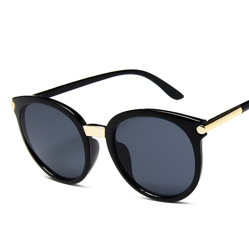 Очки солнцезащитные женские зеркальные, винтажные отражающие солнечные очки с плоскими линзами, для вождения, UV400, 2022
