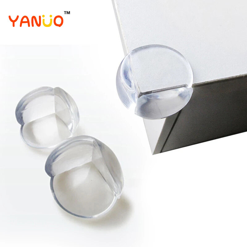 4/8Pcs Child Baby Safety Silicone Protector Table Corner Edge Protection Cover Children Anticollision Edge & Guards