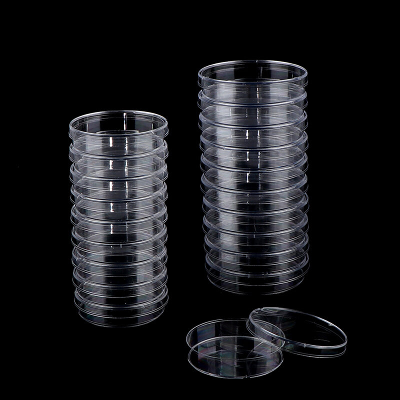 10 шт. 70 мм, стерильные чаши Петри из полистирола, лабораторные медицинские биологические лабораторные принадлежности