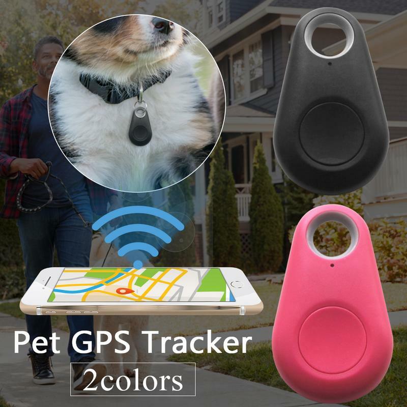 1pc Pet Smart Bluetooth Tracker Dog GPS Camera Locator Dog Portable Alarm Tracker for Keychain Bag Pendant Gps Dog Tracking