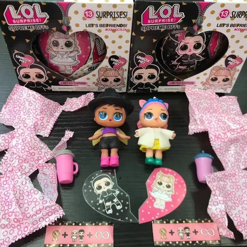 Original LOL SURPIRSE Dolls 5th Generation HAIR GOALS DIY Girl's toy Christmas gift