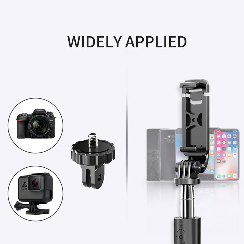 COOL DIER 4 In1 Bluetooth Wireless Selfie Stick Tripod Monopods Universal for Smartphones for Gopro and Sports Action Cameras