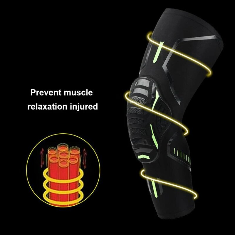Ginocchiere protettive per ginocchiere Fitness per articolazioni compressione fasciatura elastica sollevamento pesi pallacanestro Sport accessori per tutore