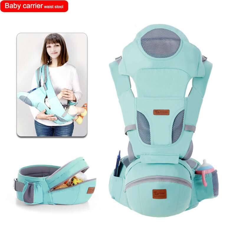 Sgabello per marsupio marsupio sgabello per seggiolino per neonati cintura per il trasporto accessori per bambini imbracatura per avvolgere il bambino facile da viaggiare