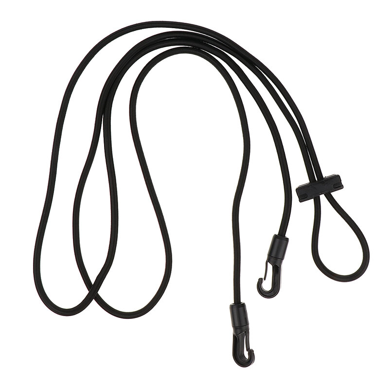 Ensanchador de cuello de caballo negro, herramienta de entrenamiento ajustable con gancho de extremo a presión
