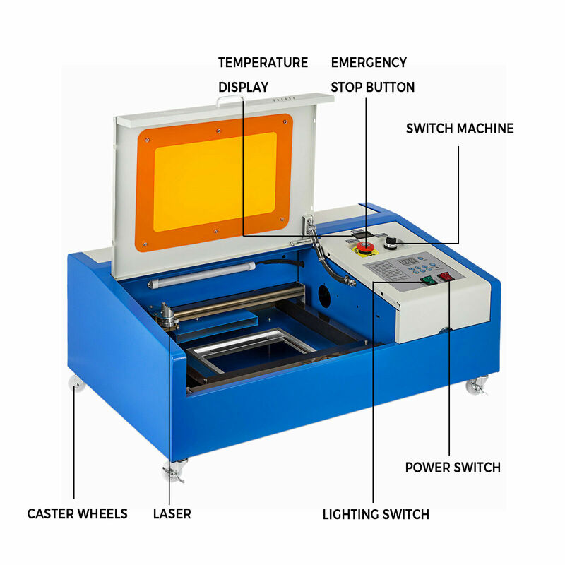 300*200Mm CO2 Printer 40W Usb Diy Laser Graveur Cutter Graveren Snijden Laser Machine