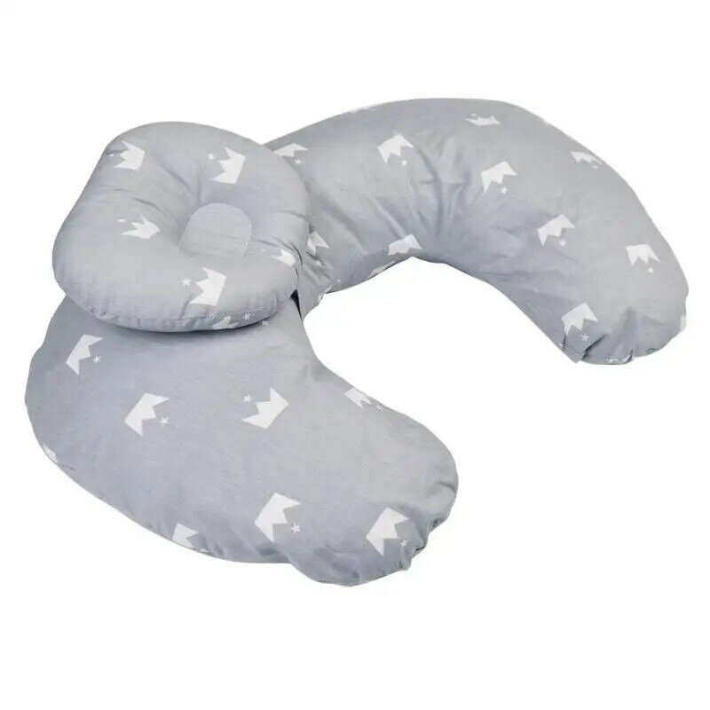 Almohada de lactancia en forma de U para bebé, cojín de algodón para la cintura, cuidado del bebé, recién nacido
