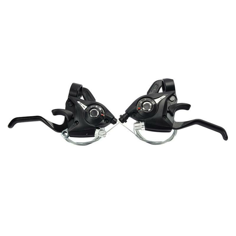 21/24 Speed Bicycle Brake Lever Bike Shifter Brake 7/8 Speed Conjoined Brake Lever Derailleur Handle Shifter With Shift Cable.