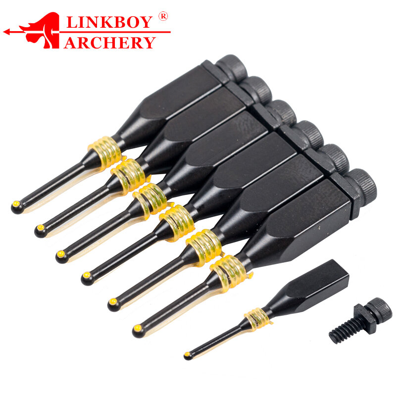 3pcs Linkboy Archery Compound Bow Fiber Bow Sight Pin Available In .019'' 0.029'' Diameters Hunting