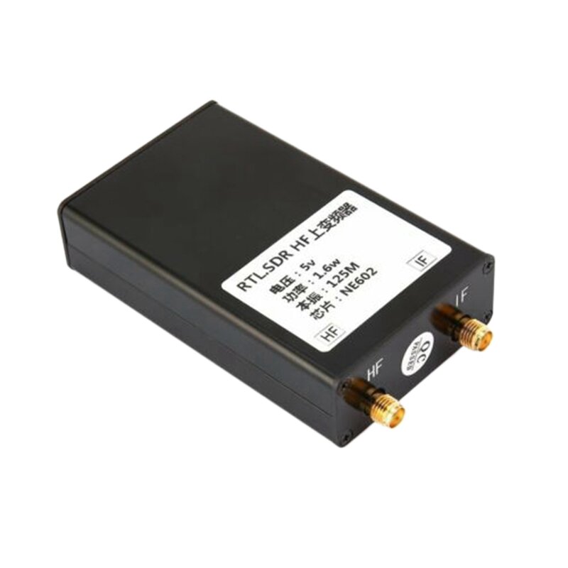 1 Buah Kabel Adaptor Soket & 1 Set Upconverter untuk Penerima RTL2383U SDR dengan Casing