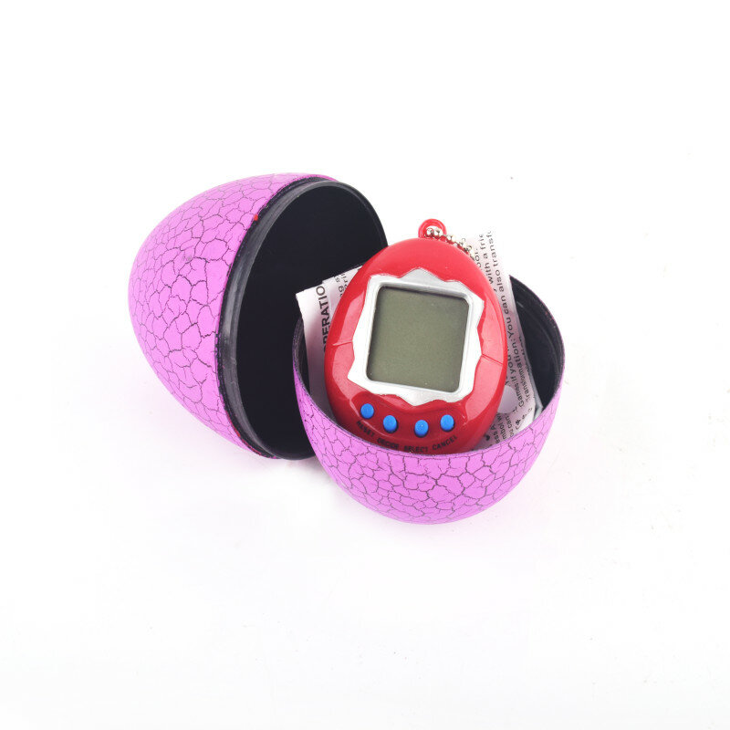 Tamagotchi eletrônico para animais de estimação presente chaveiro dinossauro ovos brinquedos para animais de estimação presente educativo engraçado 90s nostálgico virtual cyber brinquedo para animais de estimação