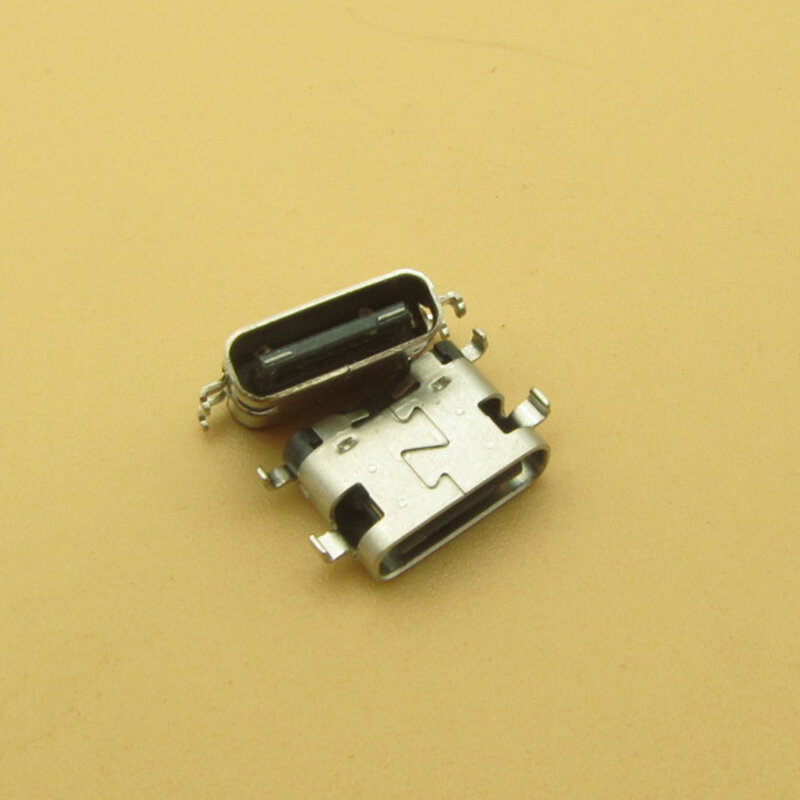 5pcs USB 3.1 Type C Connector 16 Pin Female Jack For Doogee Mix2 BL9000 Y7 Plus 3.1 Version Charging Port Socket For Lenovo S5