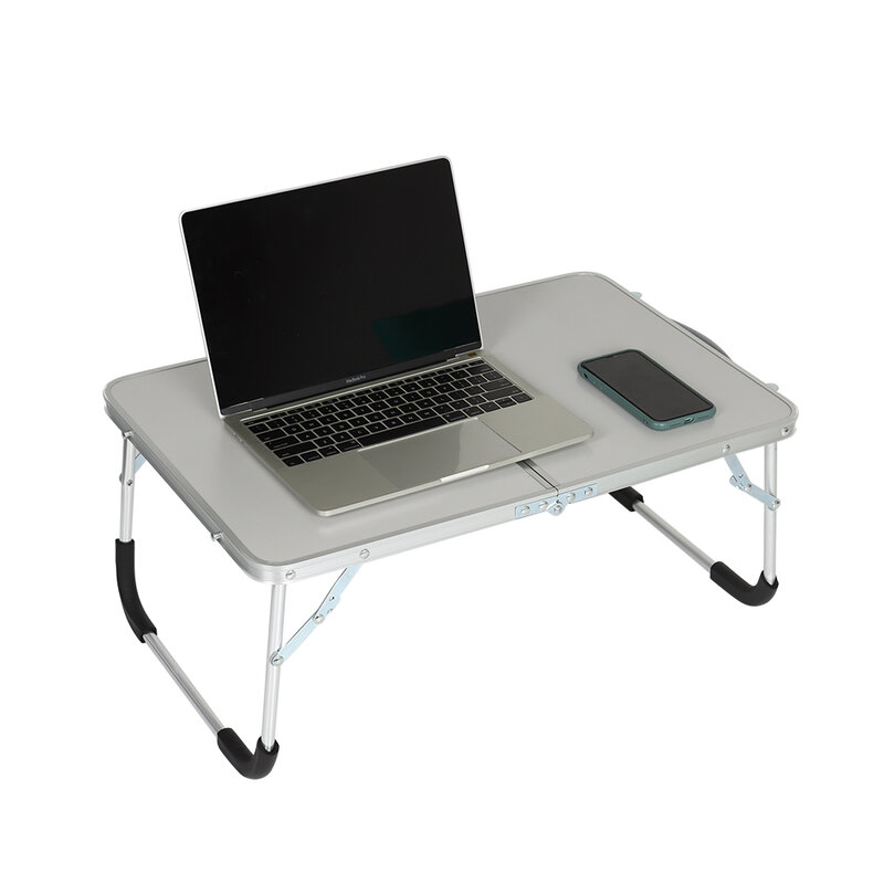 Meja Lipat Luar Ruangan Portabel Berkemah Piknik Paduan Aluminium Meja Laptop Meja Komputer Air Tahan Lama Bukti Ultraringan