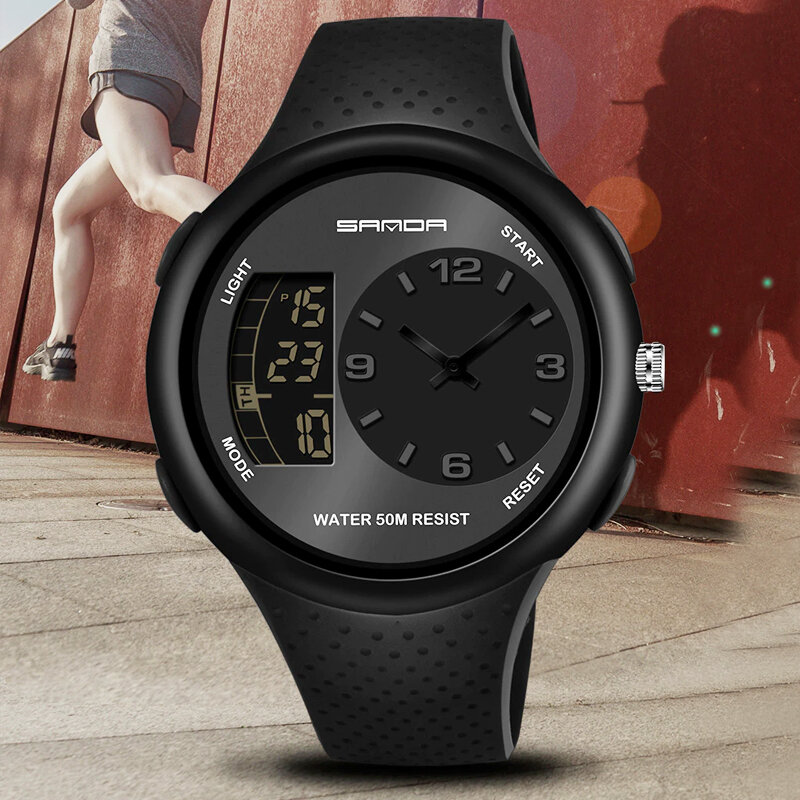 Digitale Uhren Herren Luxus Wasserdicht Shock Sport Digitale Uhr Für Männer Mode Elektronische Quarzuhr Männliche Uhr Montre Homme