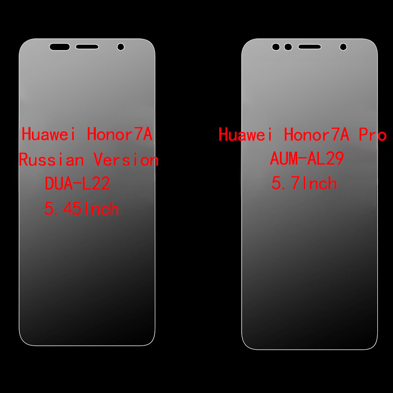 Honor 8x vetro protettivo per huawei 8 x vetro temperato x8 pellicola proteggi schermo per Honor 7A Dua-L22 Honor 7A Pro custodia AUM-AL29