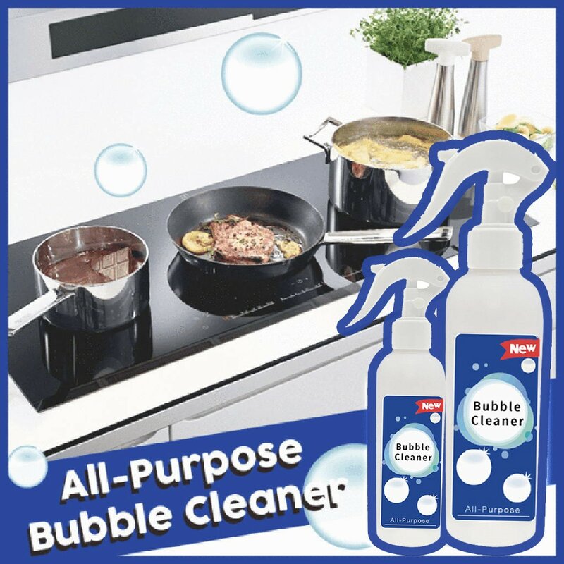 All-Purpose Grease Cleaning Rust Remover Multi-Purpose Foam Cleaner Kitchen Household Cleaning Bubble Spray Wash Kitchen Tool