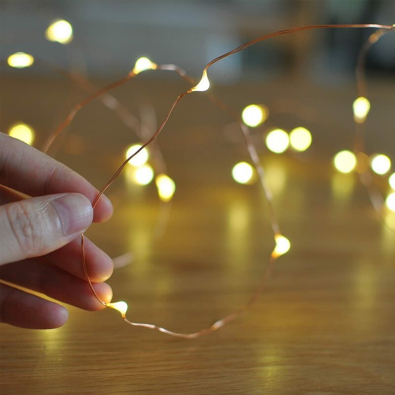Cổ Tích Đèn Đèn Giáng Sinh 100 LED 10M/32ft Trong Nhà Ngoài Trời Giáng Sinh Dây Đèn USB Đèn LED Năng Chống Thấm Nước