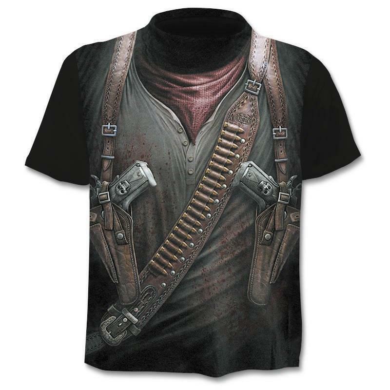Новинка 2020, дизайнерская футболка для мужчин и женщин, футболки с 3D-принтом черепа из тяжелого металла, Повседневная футболка в стиле Харадз...
