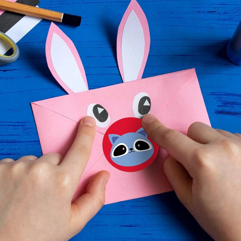 Fun Reward Stickers For Kid Toy Sticker 500Pcs For Children 1inch Motivational Stickers With Cute Animals For Students Teachers