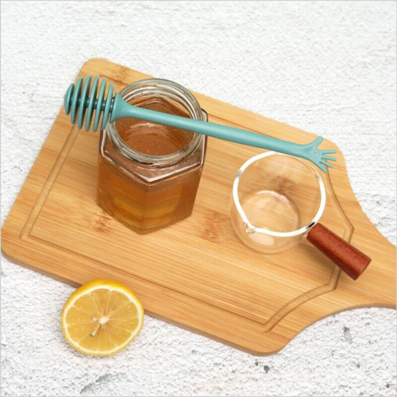 Bastone di marmellata creativo plastica multiuso miele caffè latte tè agitazione bastone bastone di miele sano ed ecologico