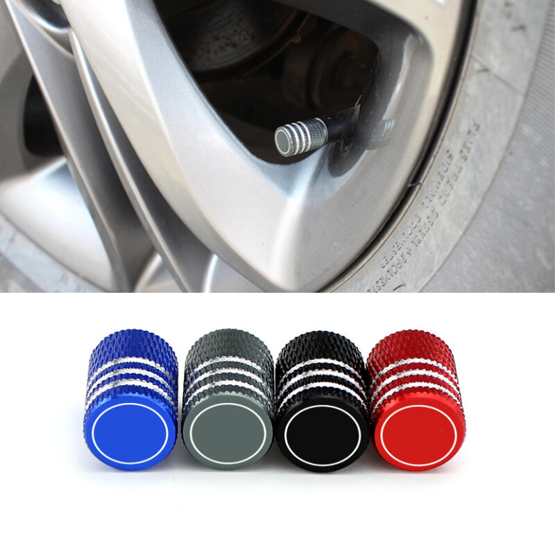 Bouchons de Valve de pneu en métal pour moto et voiture, accessoires pour Toyota Corolla Kia Optima K5 Opel Astra H Subaru OZ Racing