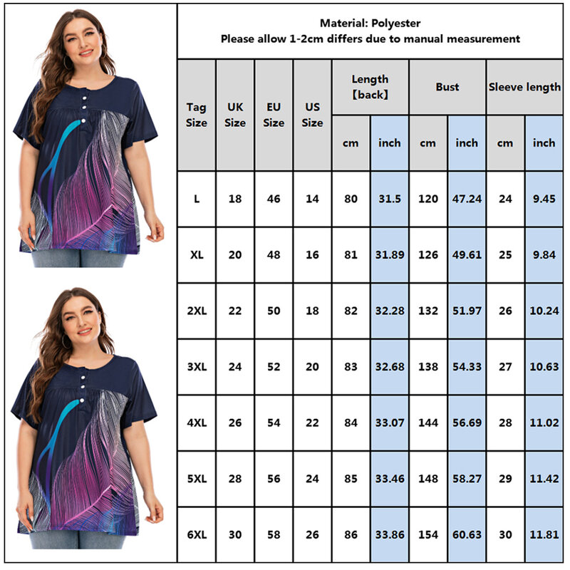 Kaus Ukuran Plus Besar Atasan Lengan Pendek Wanita Kaus Musim Panas Kaus Grafis Kasual Atasan Pullover Longgar Elegan Ukuran Besar