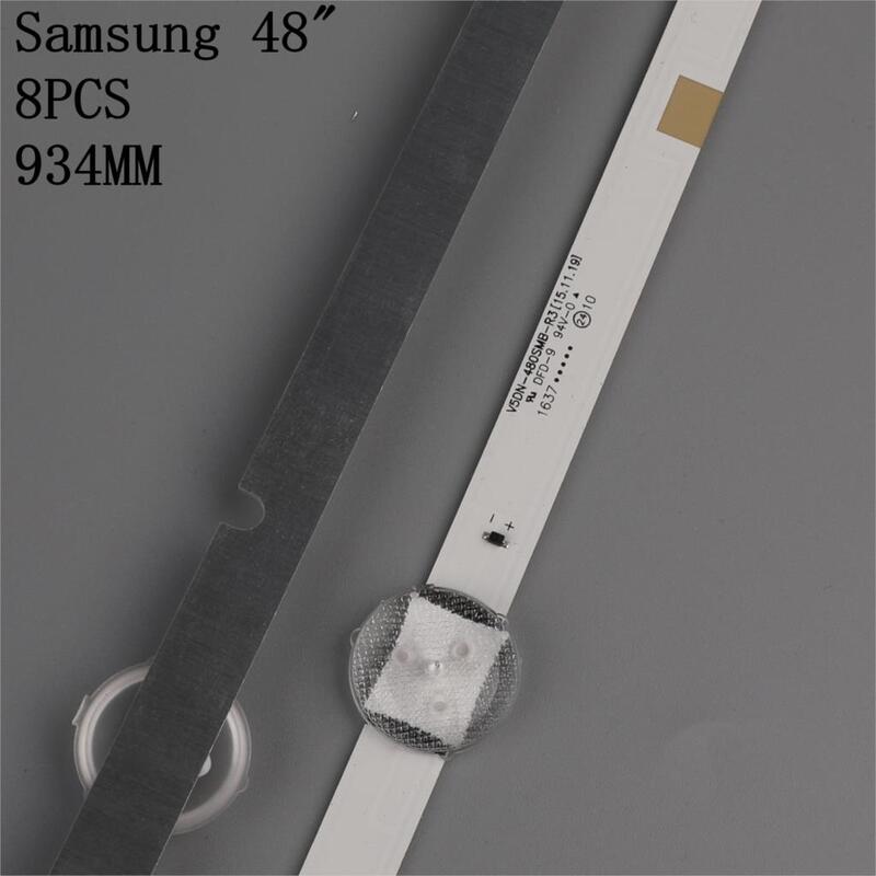 Nuovo Kit originale striscia LED per Samsung UN48J5000 UE48J5270 V5DN-480SMA-R3 V5DN-480SMB-R3 37296A 2015 SVS48 FCOM